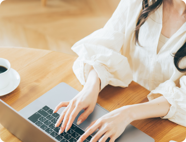 HPから予約申請