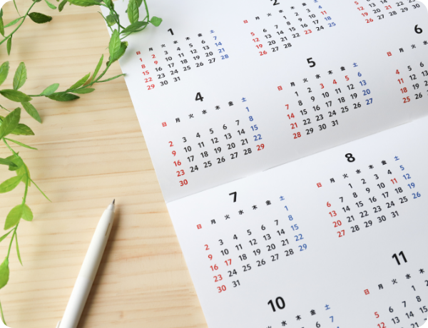 カウンセリング日程確定（約1週間）